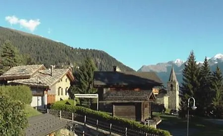 Map Verbier-village Auberge de jeunesse